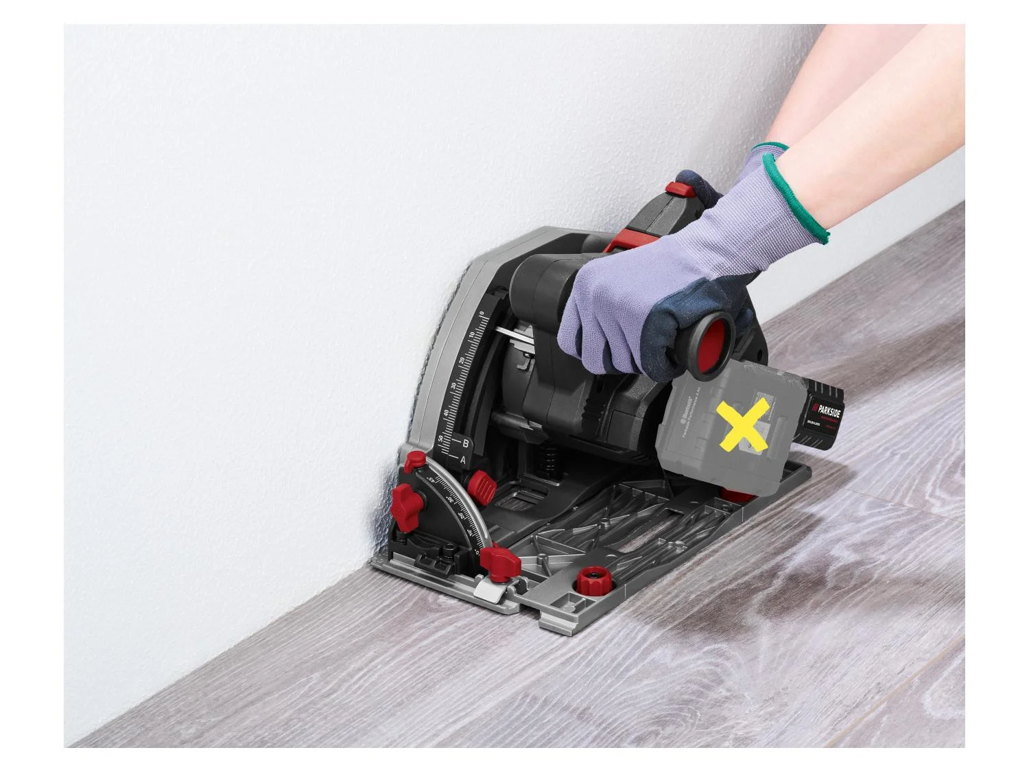 PARKSIDE PERFORMANCE® PPTSA 20-Li C3 Akkus merülő körfűrész (Akkumulátor és töltő nélkül)