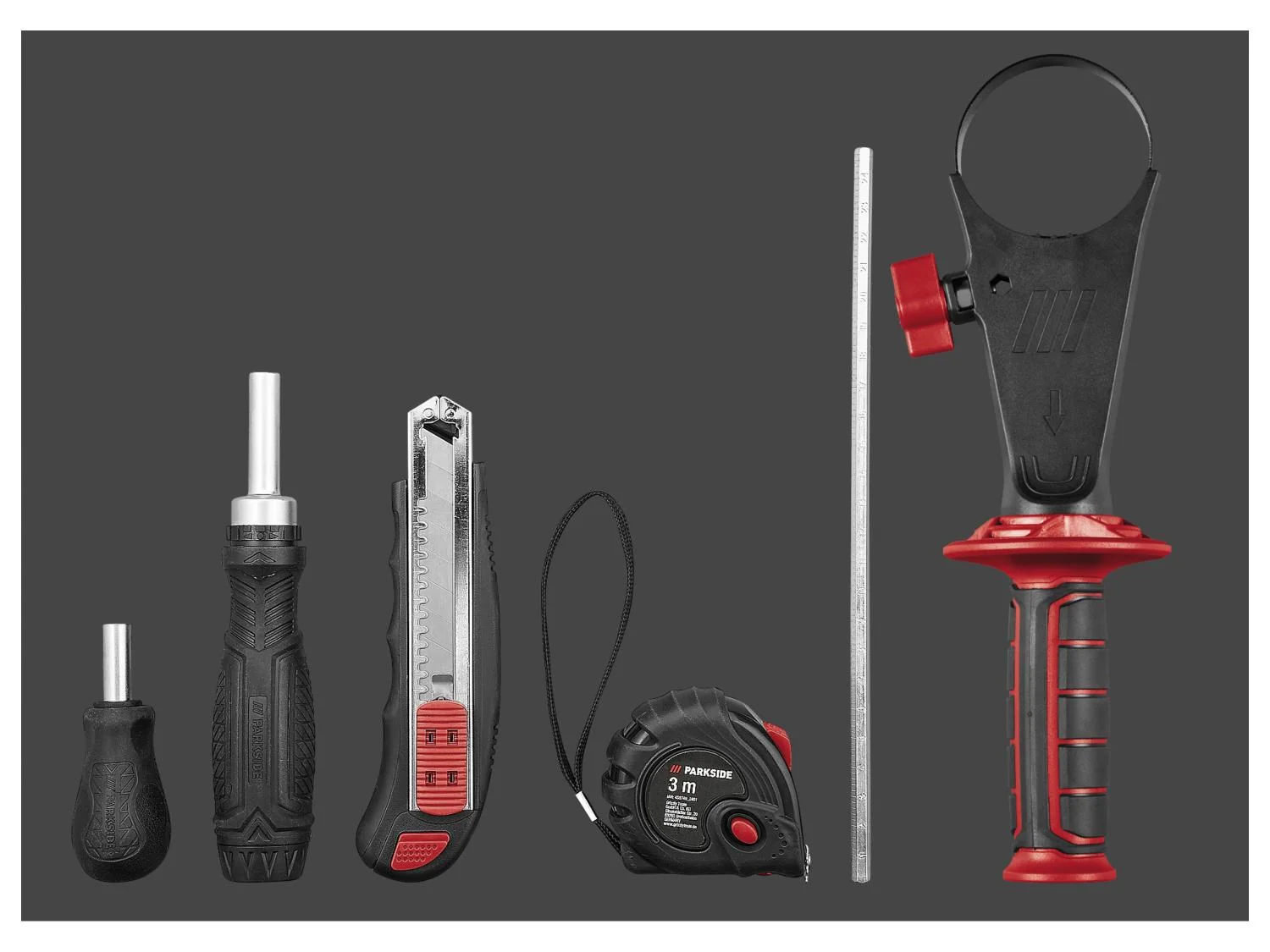 PARKSIDE PERFORMANCE® PSBSAP 20-Li D4 Akkus ütvefúró-csavarbehajtó készlet - Akkumulátorral, töltővel és kiegészítőkkel, kofferben