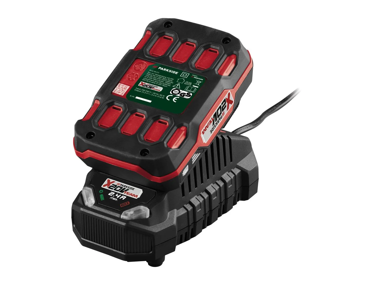 PARKSIDE PERFORMANCE® PSBSAP 20-Li D4 Akkus ütvefúró-csavarbehajtó készlet - Akkumulátorral, töltővel és kiegészítőkkel, kofferben