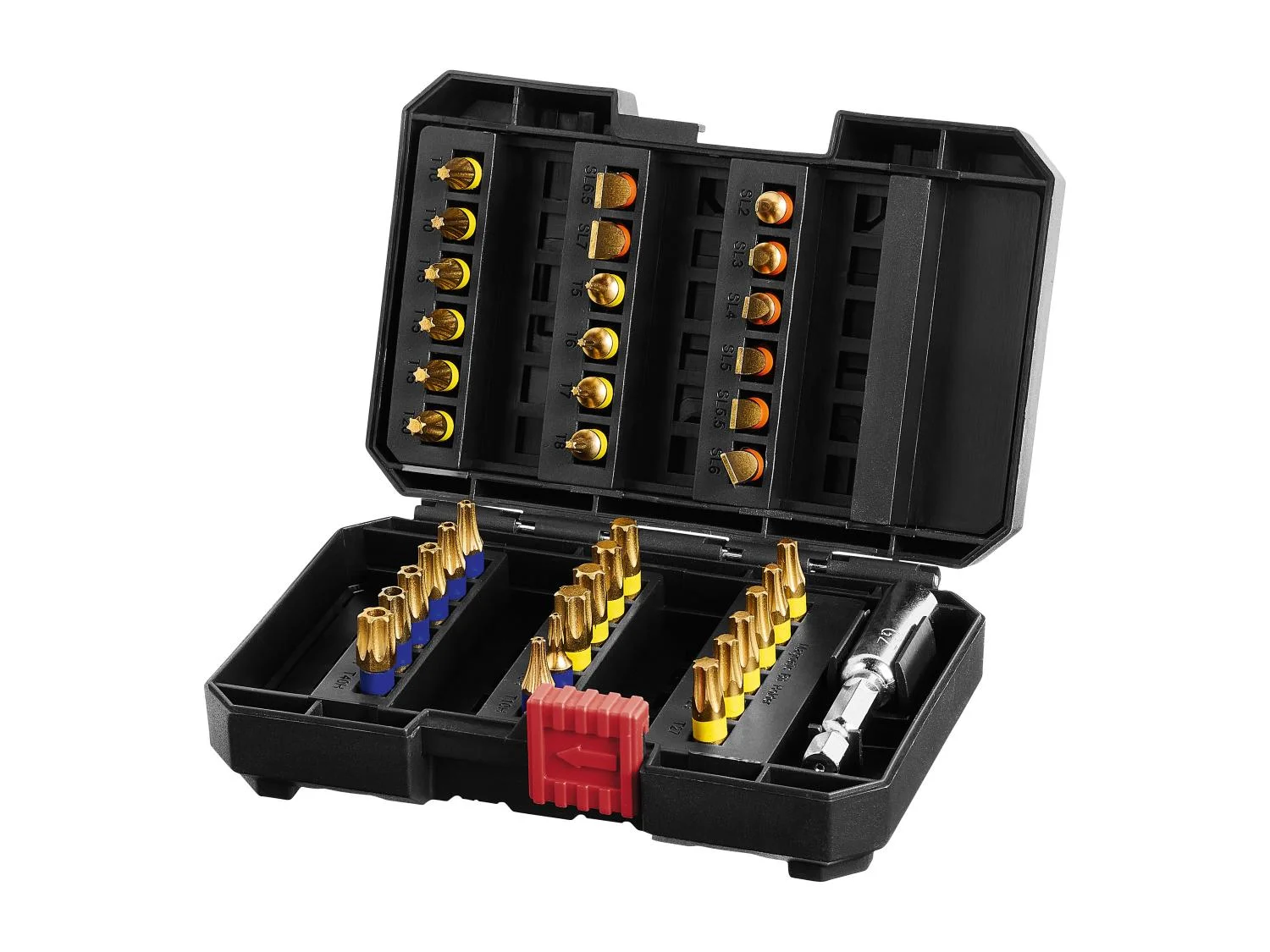 PARKSIDE PERFORMANCE® PSBSAP 20-Li D4 Akkus ütvefúró-csavarbehajtó készlet - Akkumulátorral, töltővel és kiegészítőkkel, kofferben