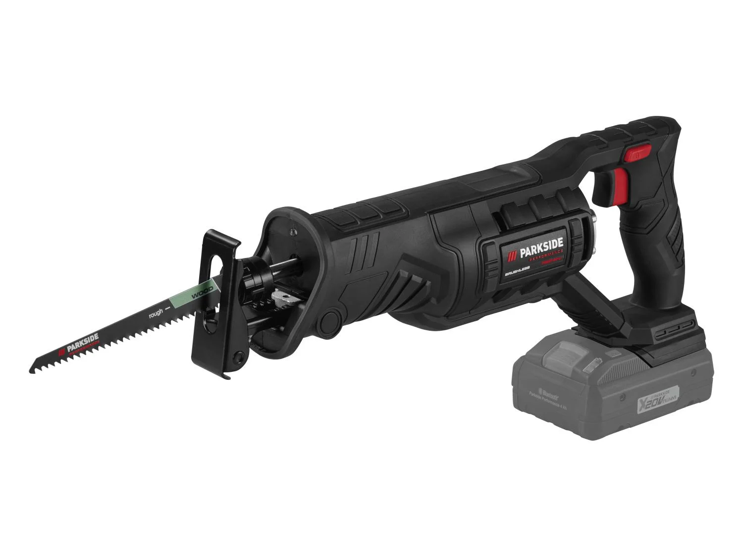 PARKSIDE PERFORMANCE® PSSAP 20-Li E6 Akkumulátoros orrfűrész – akku és töltő nélkül