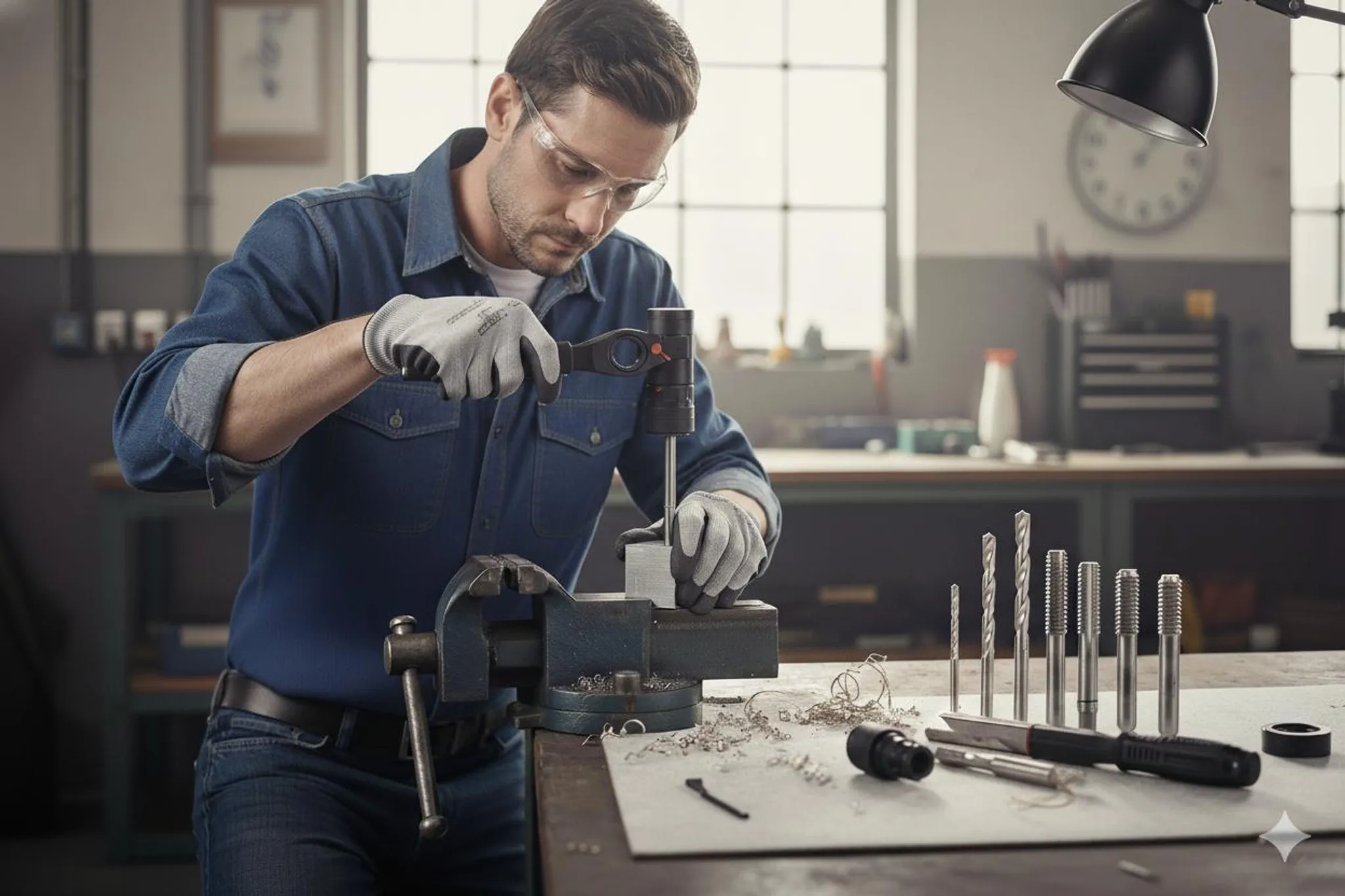 PARKSIDE PERFORMANCE® Menetfúró és menetmetsző készlet – 40 részes