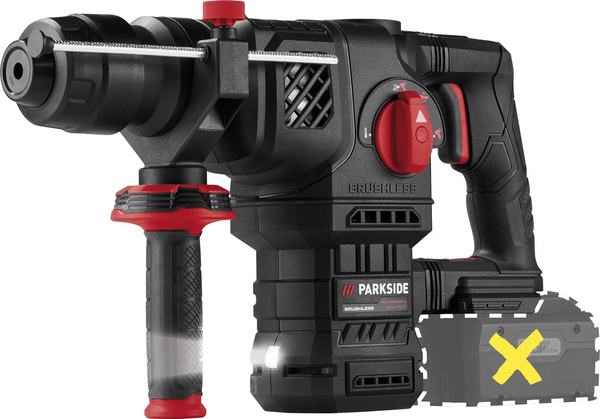 PARKSIDE PERFORMANCE® PKHAP 2058 A1 - 20 V Akkus Kombikalapács (akku és töltő nélkül)