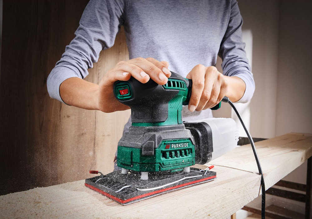 Parkside PMFS 200 C3 3 az 1-ben multifunkciós csiszoló – háromszög, excenter és oszcilláló