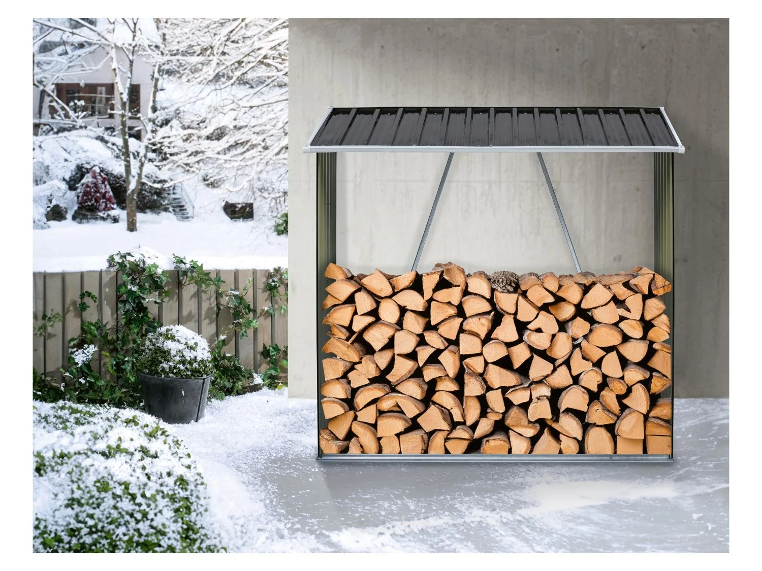 PARKSIDE® Tűzifatároló állvány – 1,56 m
