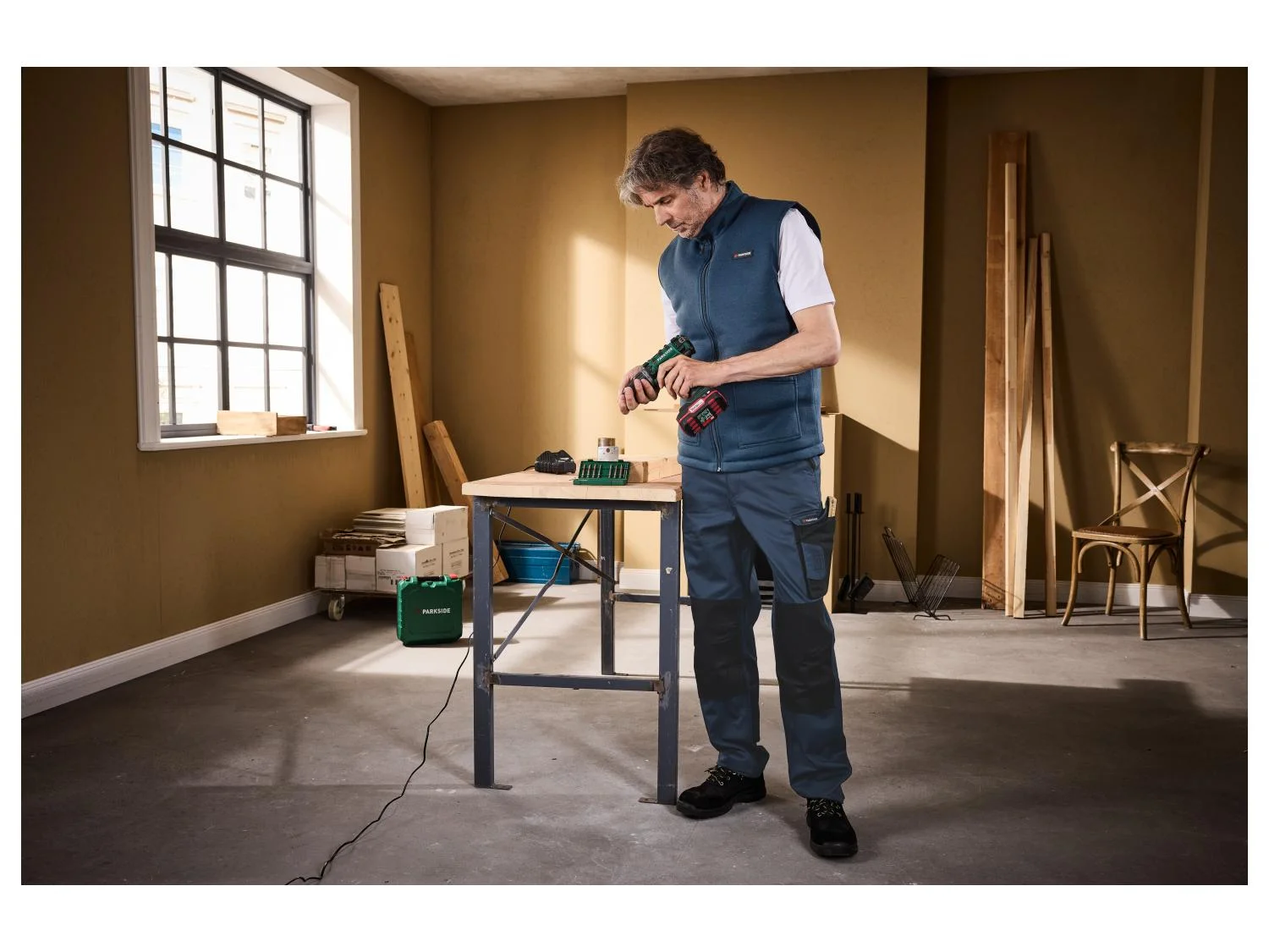 PARKSIDE® PABS 20-Li G8 akkus fúró-csavarozó készlet 20 V– akkumulátorral, töltővel és 17 db-os tartozékkal