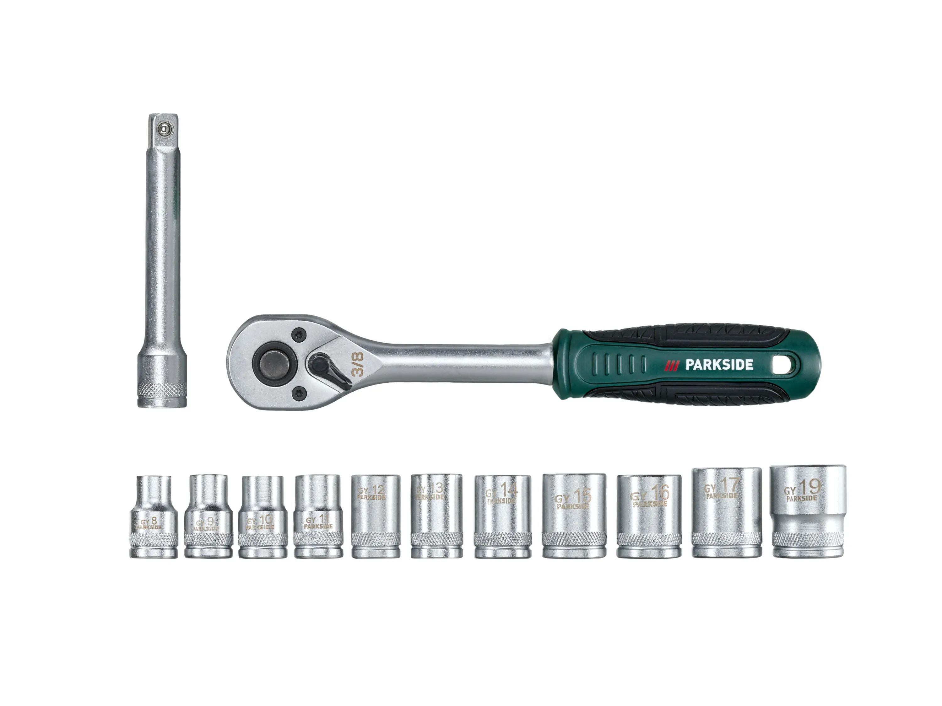 PARKSIDE® Dugókulcs készlet – 13 részes (3/8")