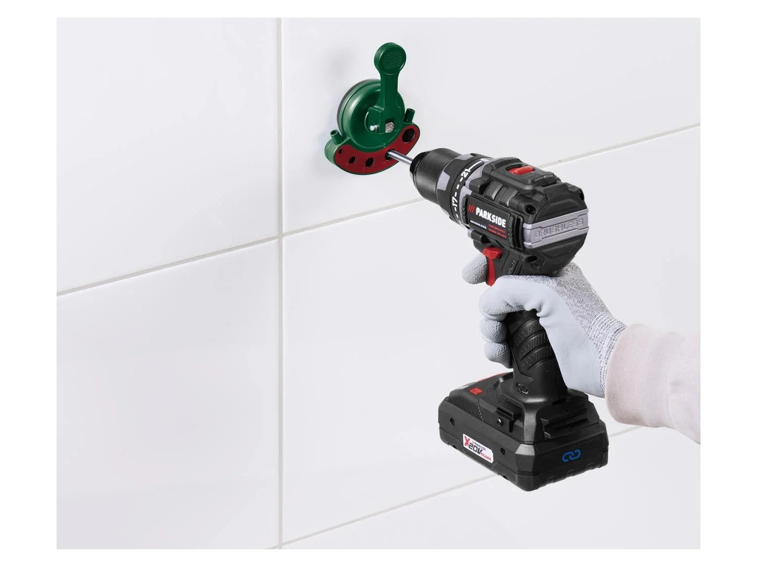 PARKSIDE® Csempefúró köpontozósegéddel