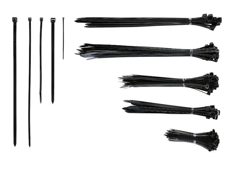 PARKSIDE® Kábelkötő szett - 251 darabos fekete