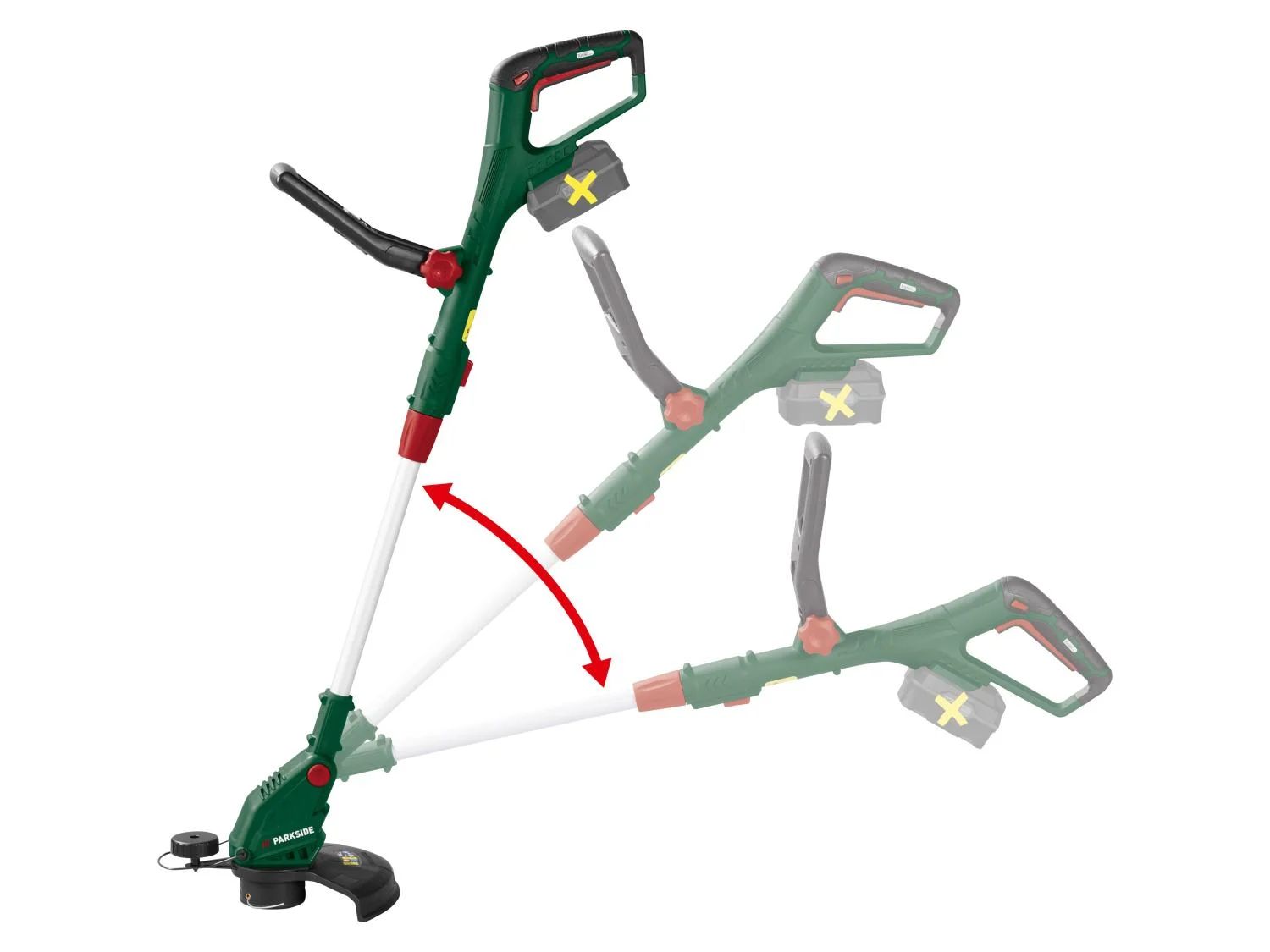 PARKSIDE® akkumulátoros szegélynyíró – PRTA 20-Li D3 (akku és töltő nélkül)