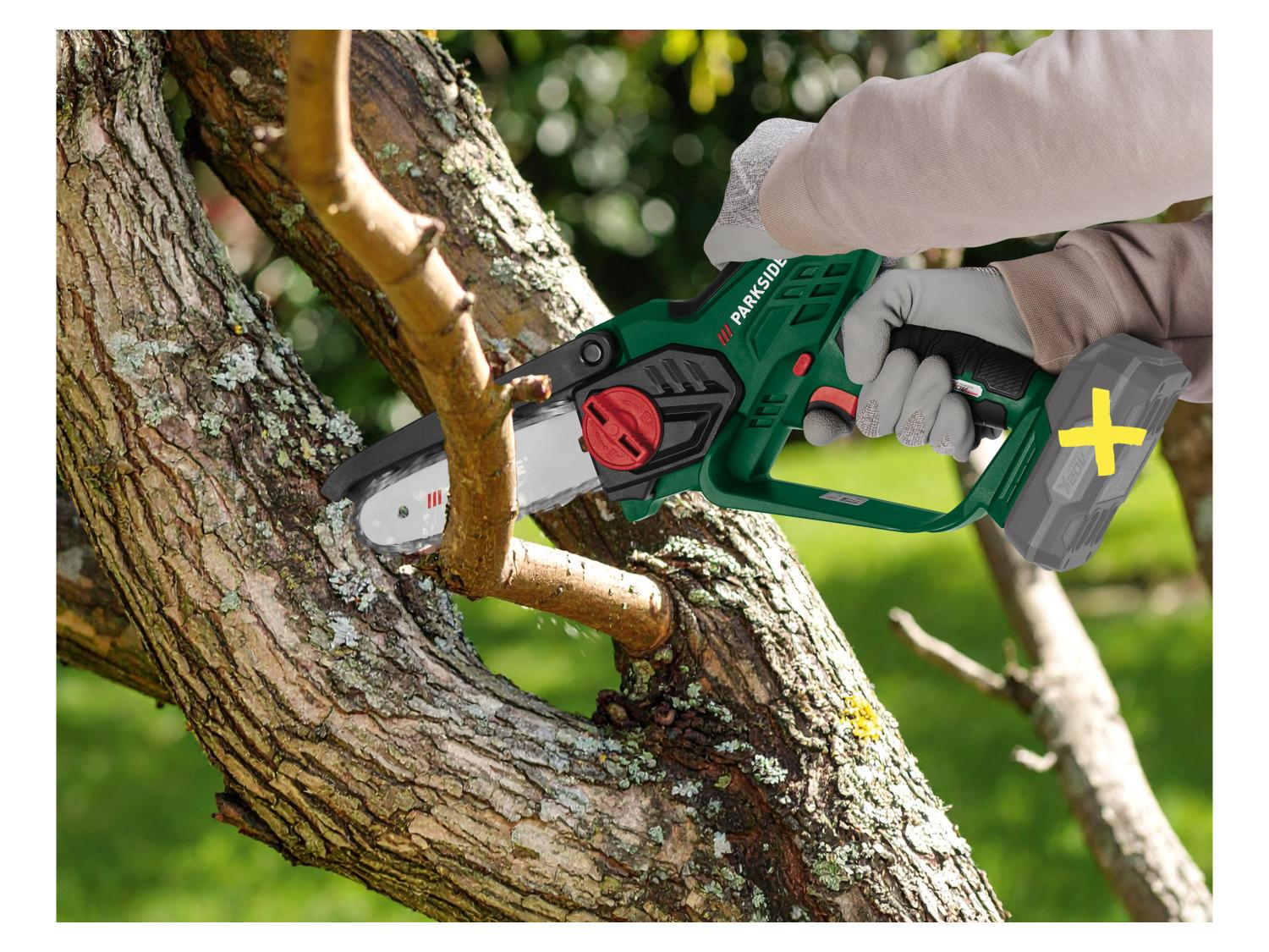 PARKSIDE® PAGHS 20-Li C4 akkumulátoros láncfűrész – akku és töltő nélkül