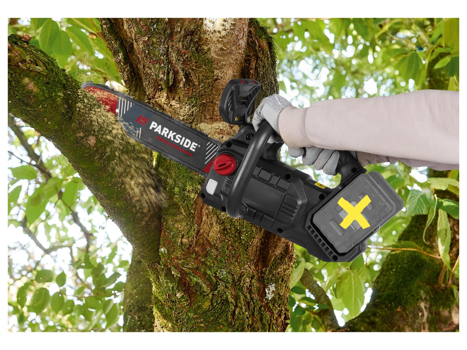 PARKSIDE® PPAKS 40-Li B2 akkus ágvágó láncfűrész (akkumulátor és töltő nélkül)