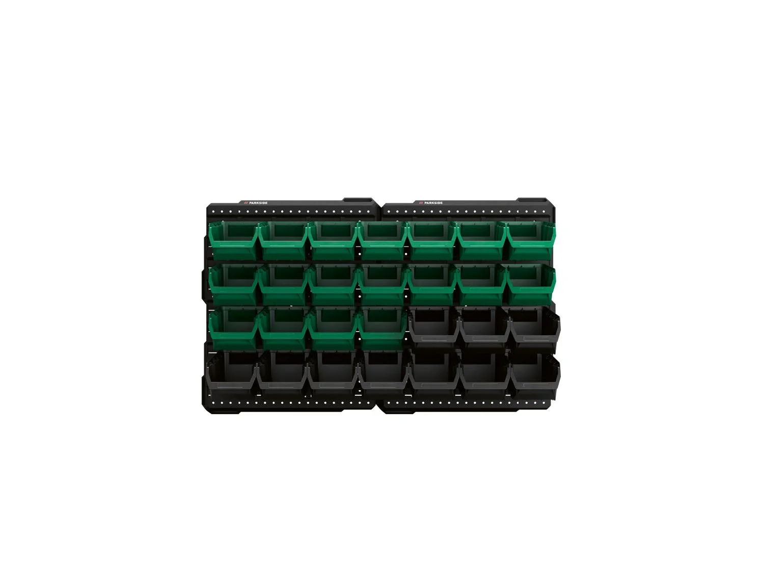 PARKSIDE® Fali tároló- és rendszerező – 30 részes készlet