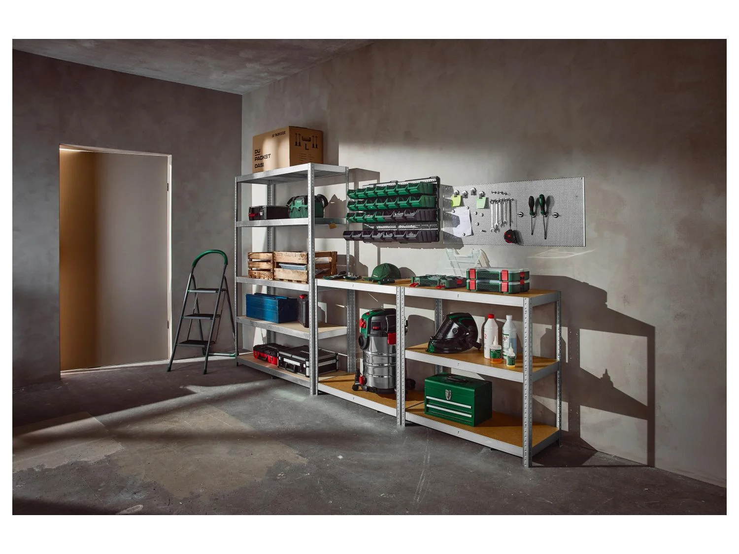 PARKSIDE® Fali tároló- és rendszerező – 30 részes készlet