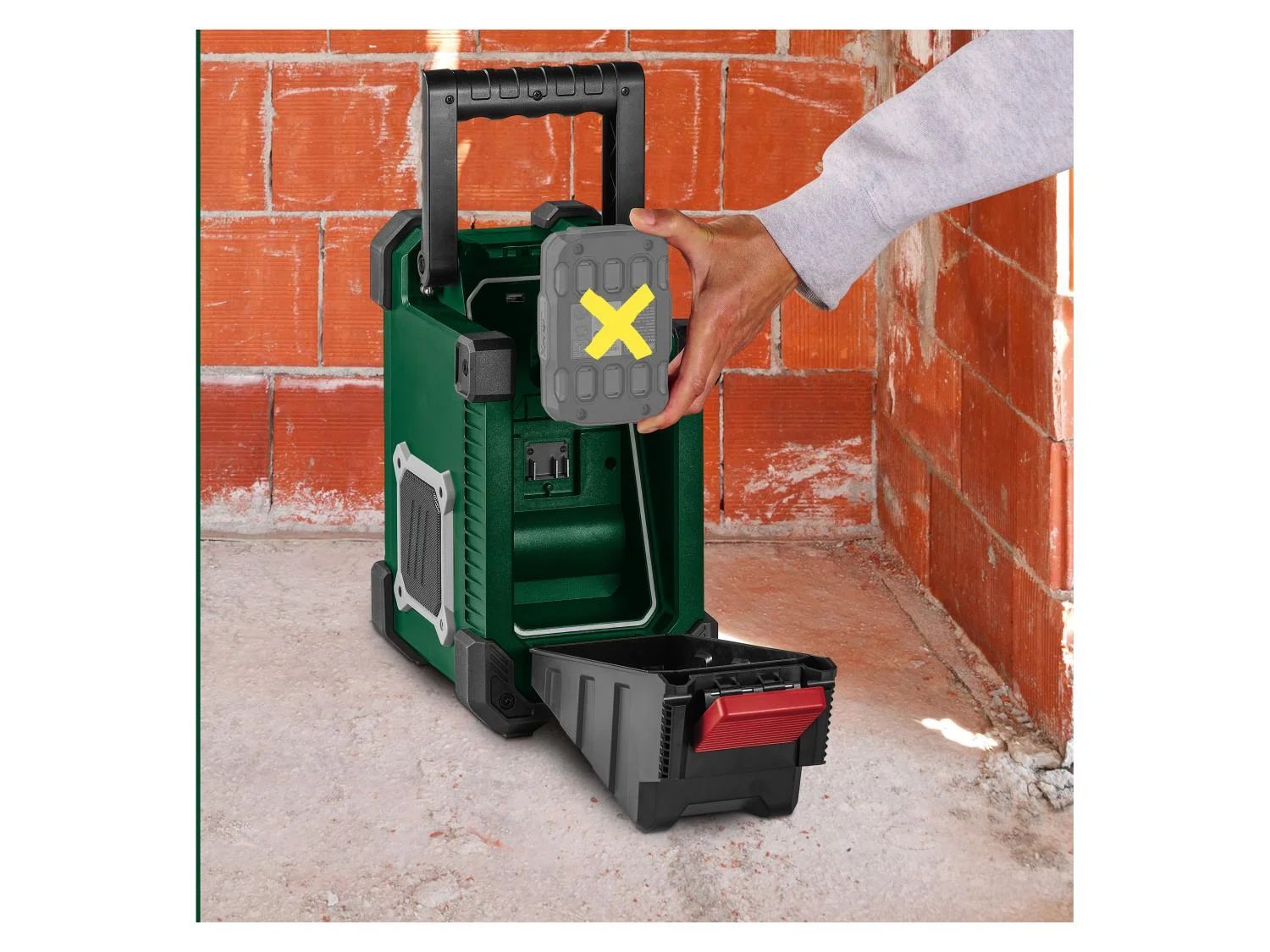 PARKSIDE® PBR 10 A1 akkus építkezési rádió