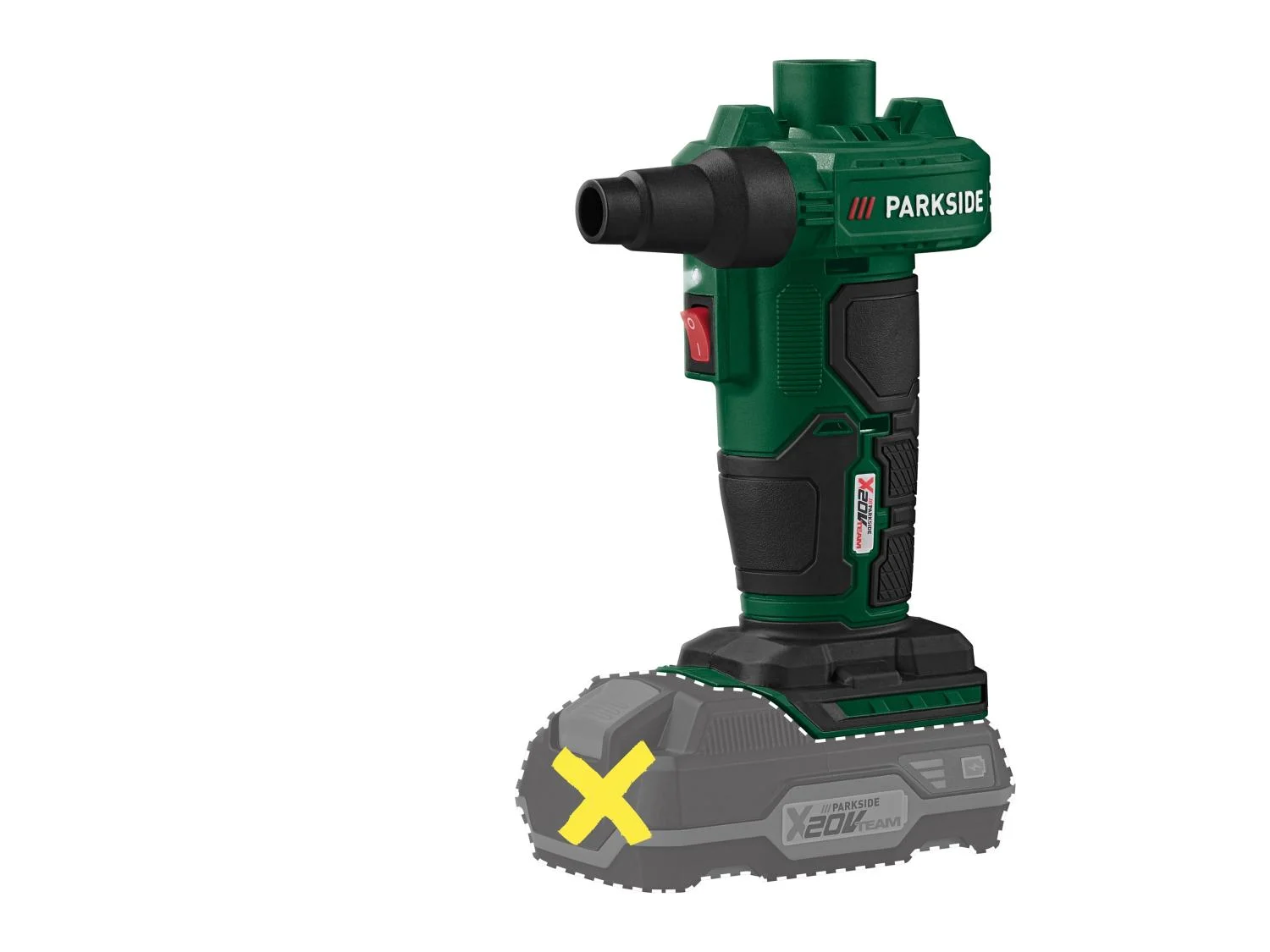PARKSIDE® PALP 20-Li B2 – 20 V Akkus levegőpumpa (akku és töltő nélkül)