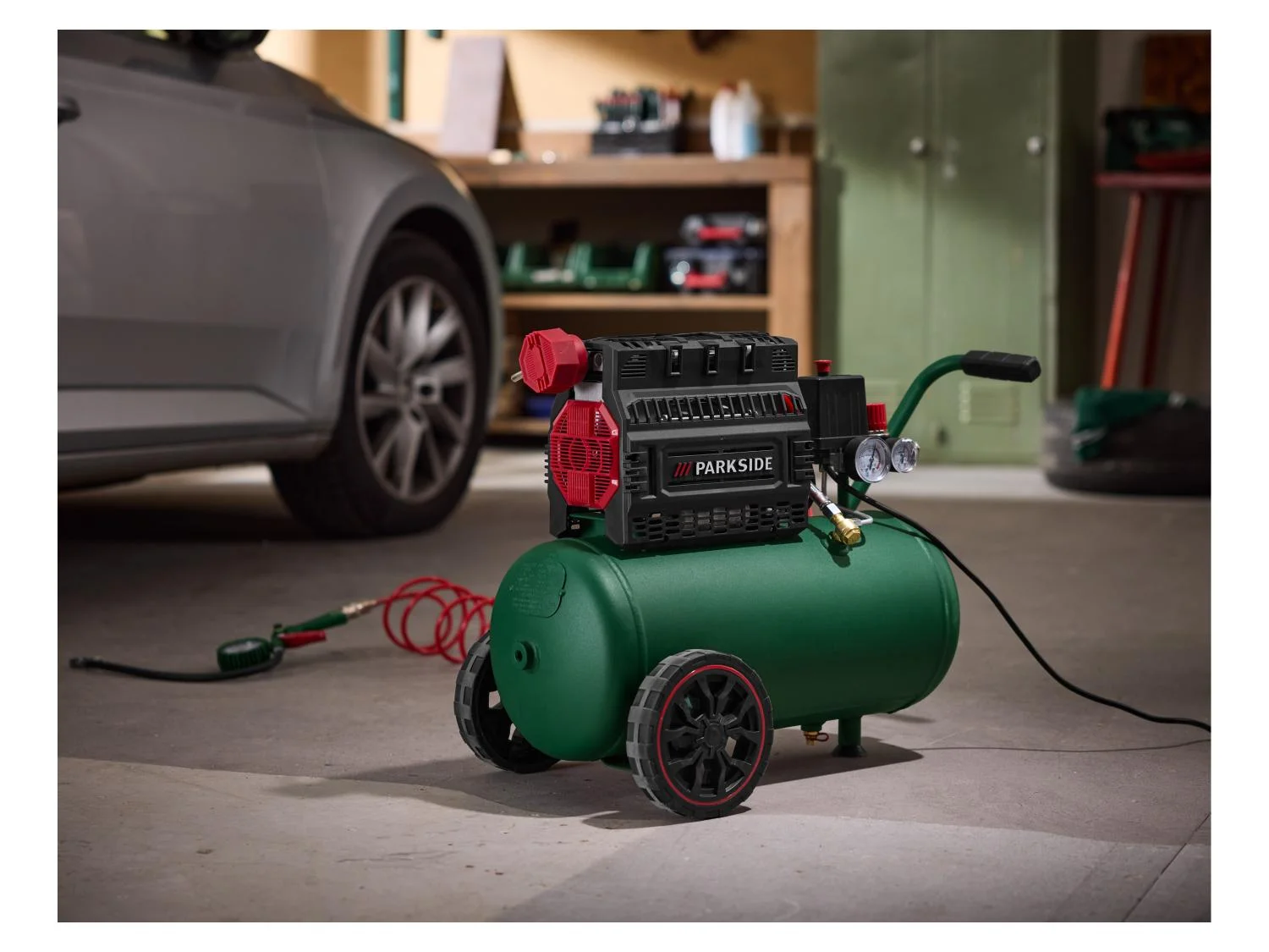 PARKSIDE® PSKO 2410 B2 csendes kompresszor