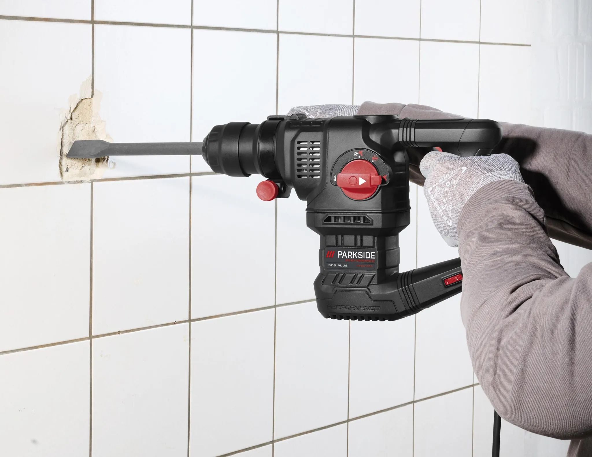 PARKSIDE PERFORMANCE® PPBH 1050 A1 Fúró- és vésőkalapács – 1050 W