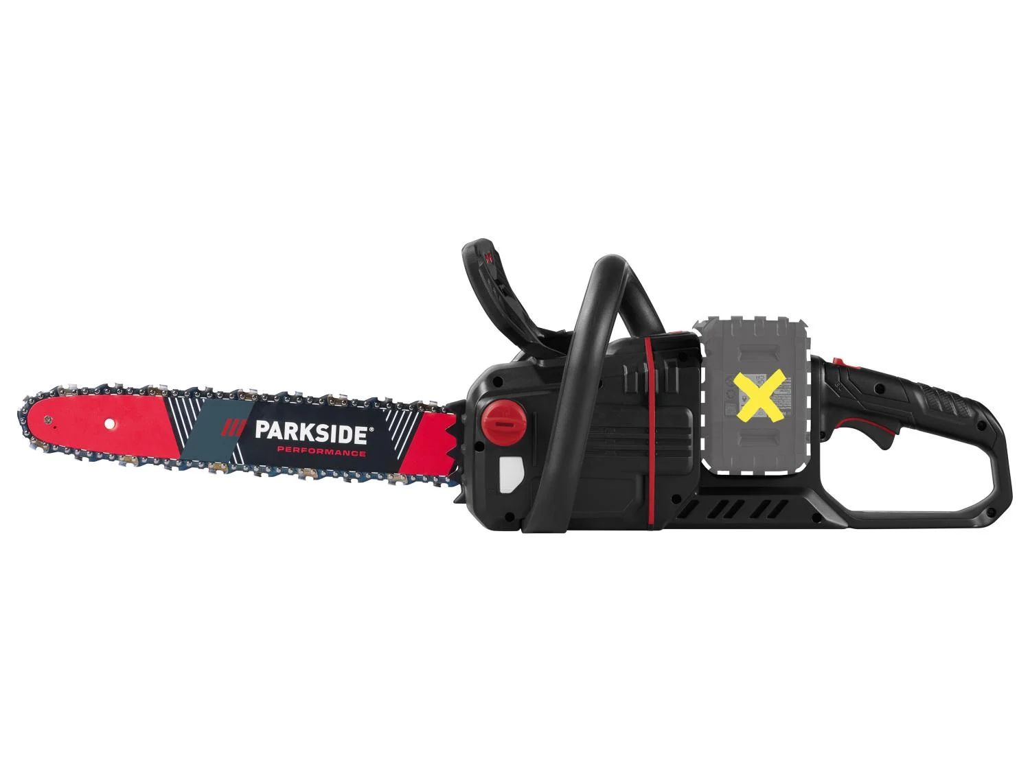 PARKSIDE PERFORMANCE® PPKSA 40-Li C3 - Akkumulátoros láncfűrész (akku és töltő nélkül)