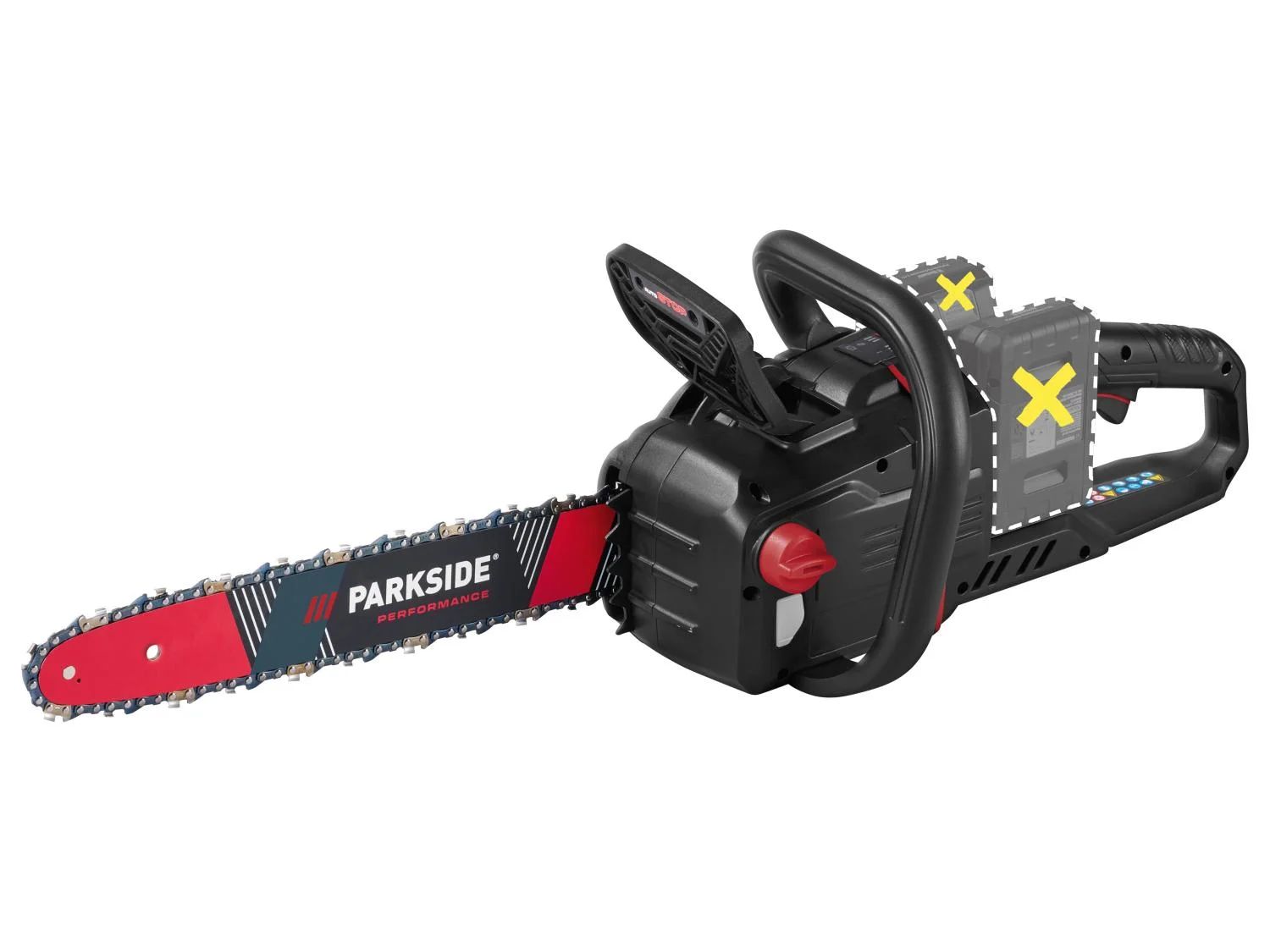 PARKSIDE PERFORMANCE® PPKSA 40-Li C3 - Akkumulátoros láncfűrész (akku és töltő nélkül)