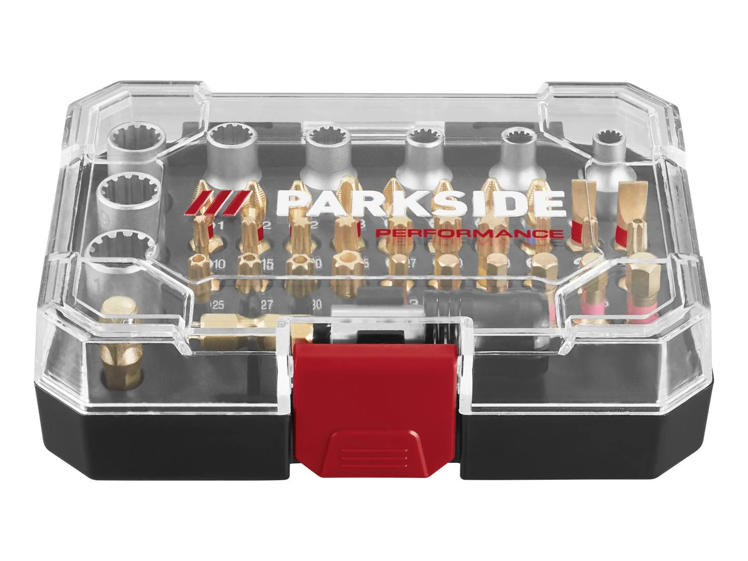 PARKSIDE PERFORMANCE® PBSP 2 D4 Torziós bit- és XZN dugókulcskészlet, 40 részes