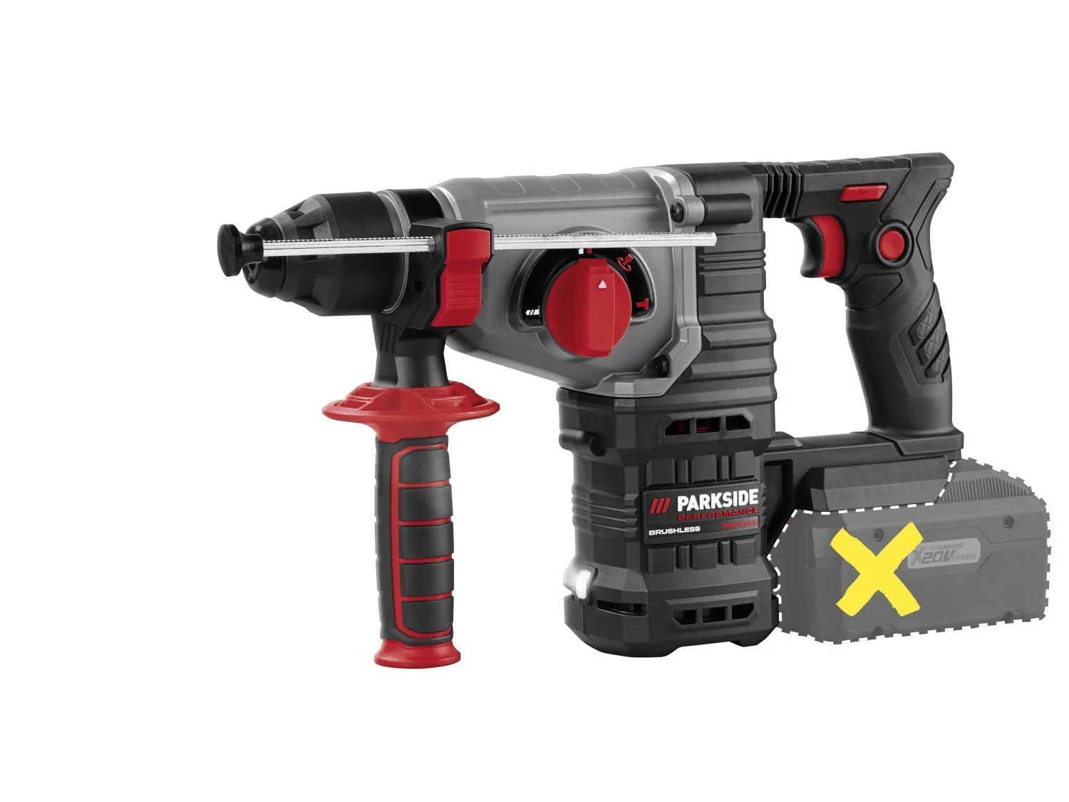 PARKSIDE PERFORMANCE® PPAKH 20-Li A1 akkus kombinált fúrókalapács (akku és töltő nélkül)