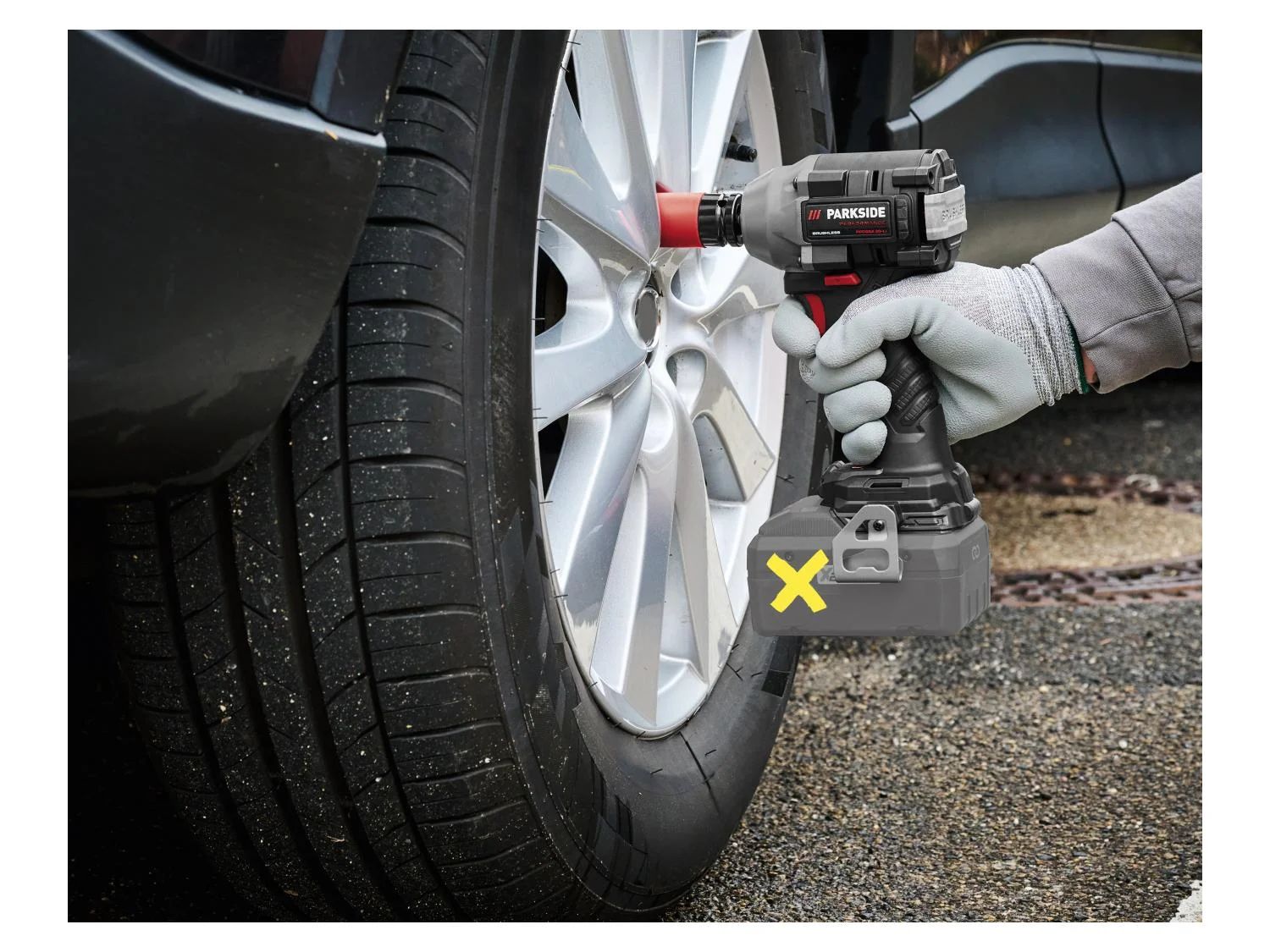 PARKSIDE PERFORMANCE® PPDSSA 20-Li B2 20 V akkus ütvecsavarozó – akkumulátor és töltő nélkül