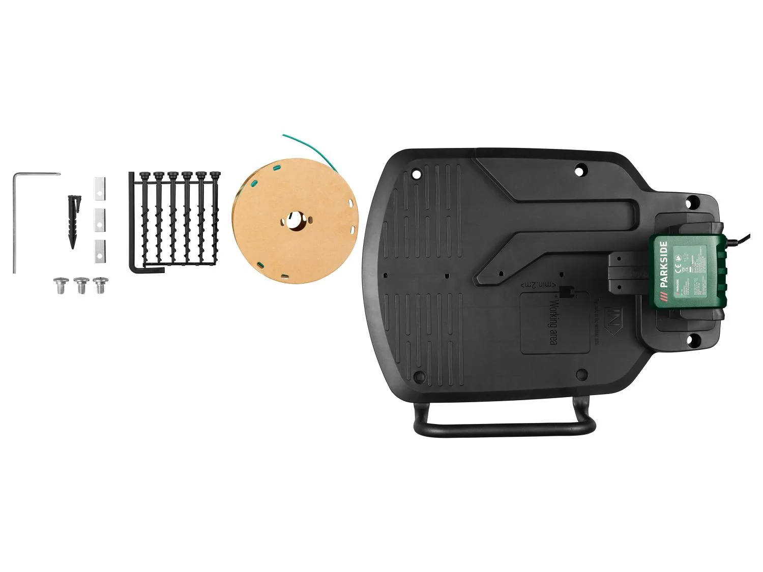 PARKSIDE® PAMRC 250 A1 City - 20V City Smart robotfűnyíró, akkumulátorral és töltőállomással