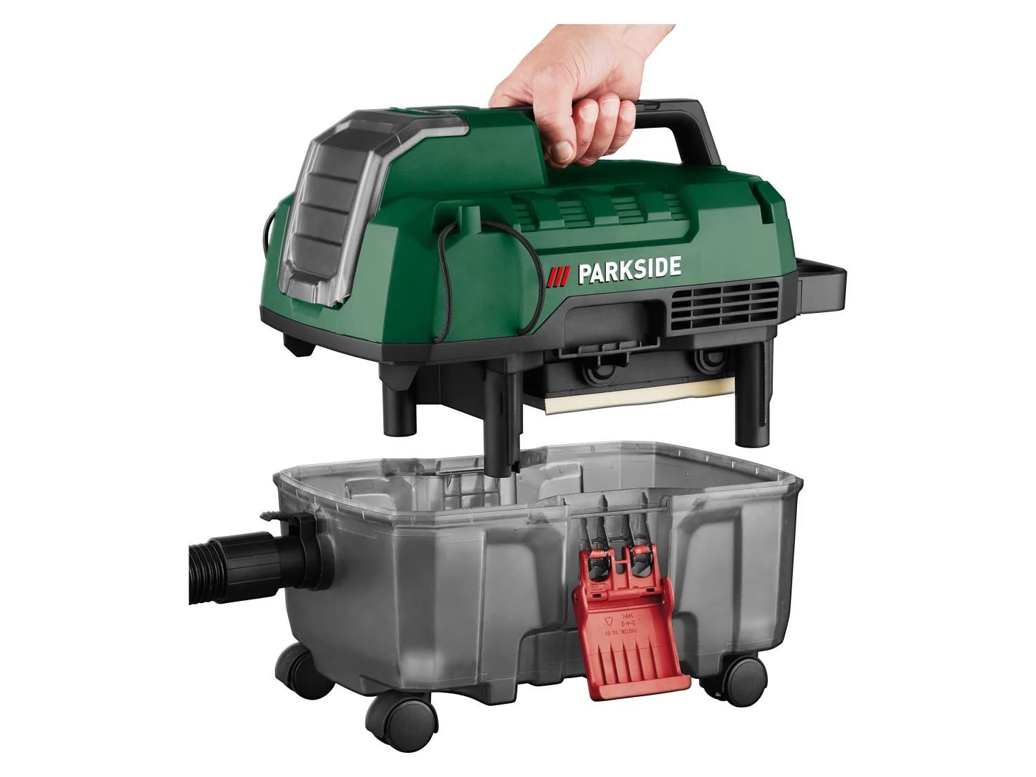 PARKSIDE® PAWD 20-Li A1 akkus száraz-nedves porszívó (akku nélkül)