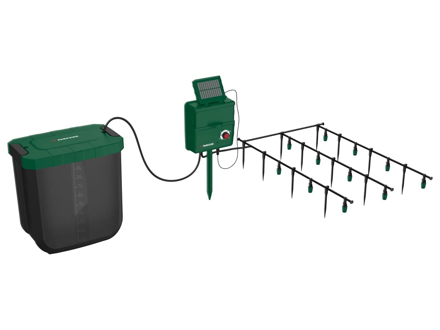 PARKSIDE® PBSS 1 A1 szolár öntözőrendszer – automata csepegtető öntözés