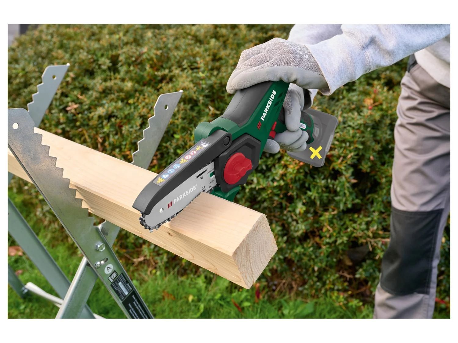 PARKSIDE® PGHSA 12 D3 12 V akkus láncfűrész – akkumulátor és töltő nélkül