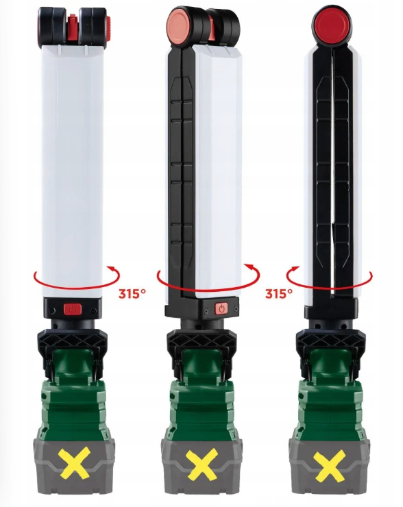 PARKSIDE® PLKLA 20-Li A1 vezeték nélküli LED lámpa 20-Li A1 – (Akkumulátor és töltő nélkül)