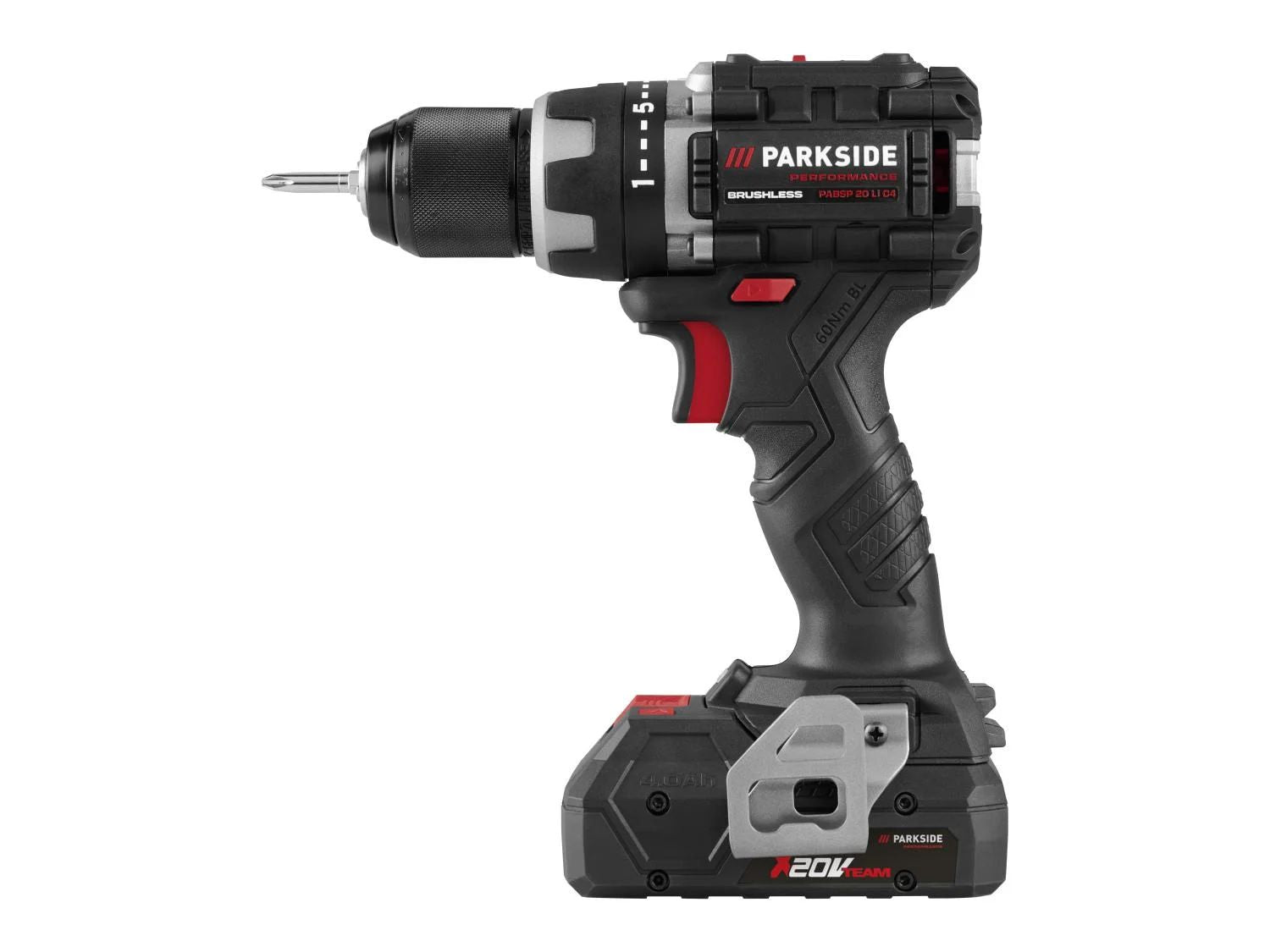 PARKSIDE PERFORMANCE® PABSP 20 Li C4 akkus fúró-csavarozó 20 V (akku és töltő nélkül)