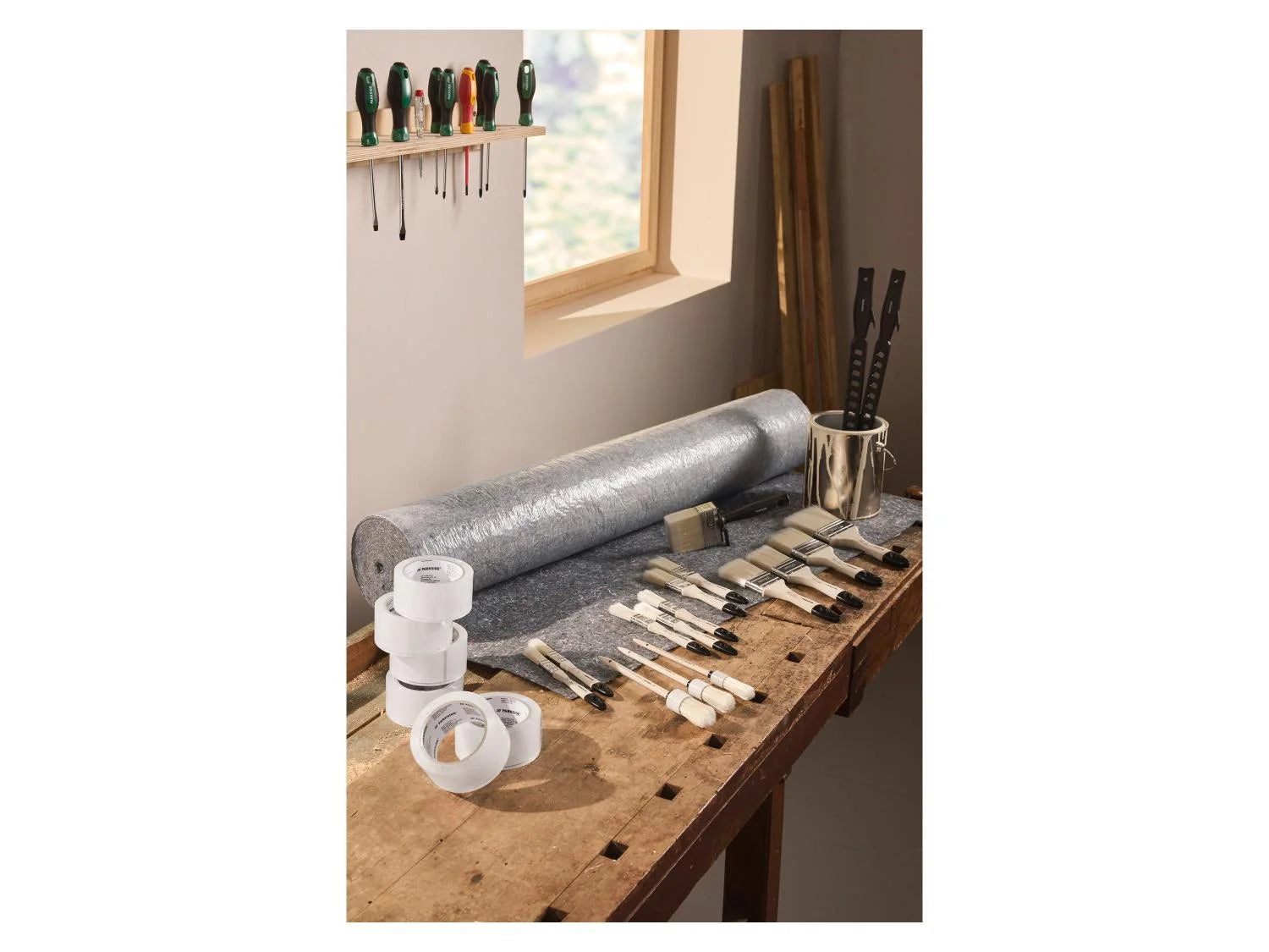 PARKSIDE® Csomagolószalag készlet, 66 m × 50 mm, 6 részes – átlátszó