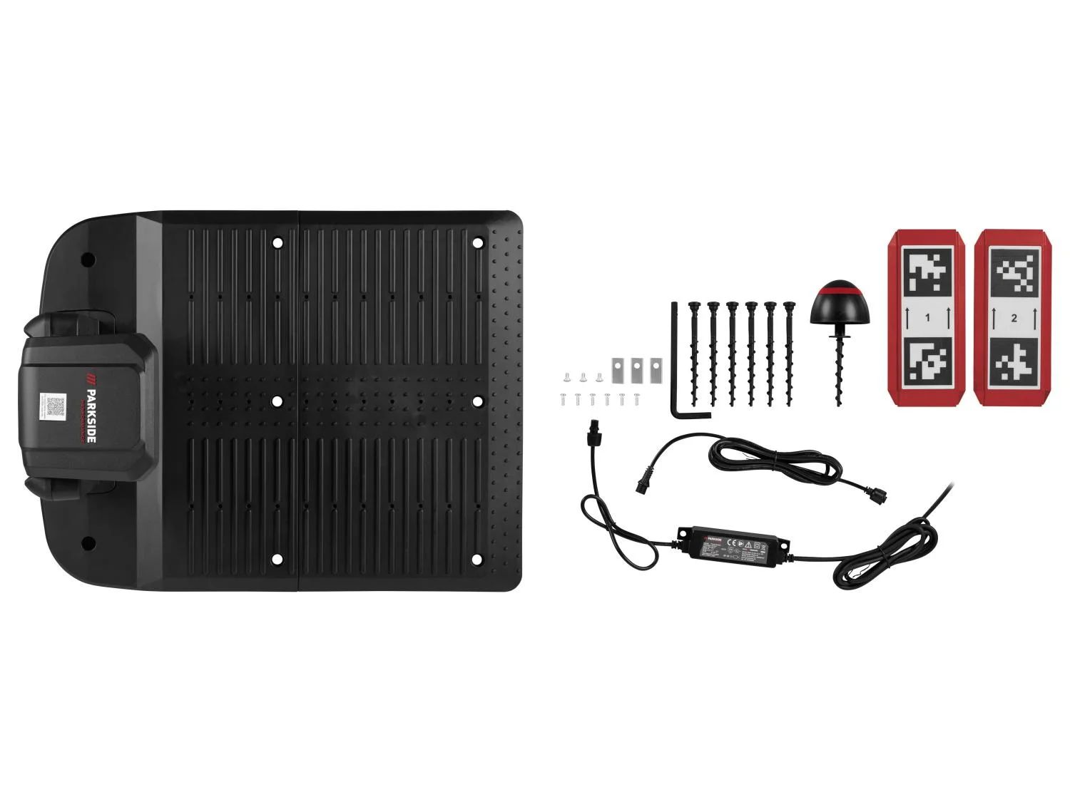 PARKSIDE PERFORMANCE® PPAMR 1250 A1 Smart & Free 20 V robotfűnyíró – akkumulátorral és töltőállomással