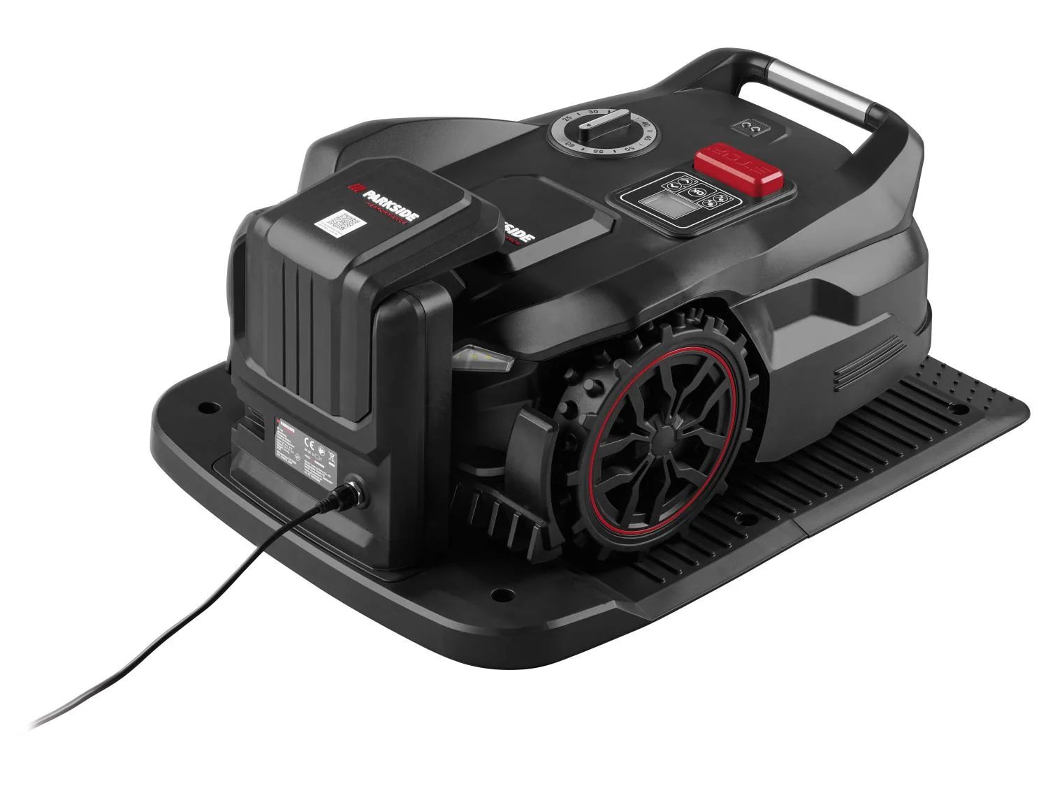 PARKSIDE PERFORMANCE® PPAMR 1250 A1 Smart & Free 20 V robotfűnyíró – akkumulátorral és töltőállomással