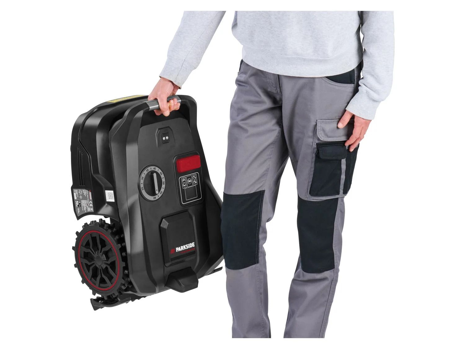 PARKSIDE PERFORMANCE® PPAMR 1250 A1 Smart & Free 20 V robotfűnyíró – akkumulátorral és töltőállomással