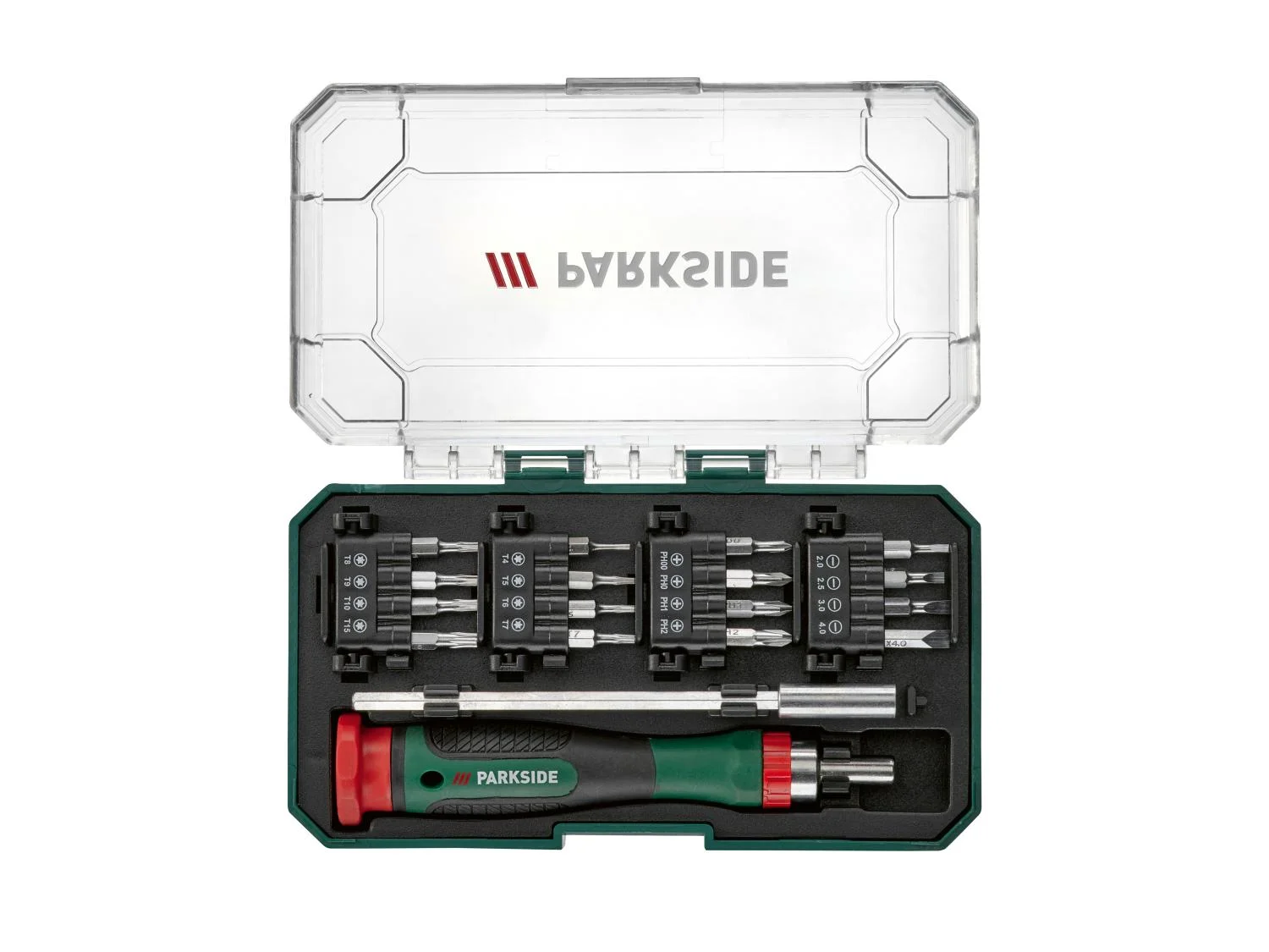 PARKSIDE® Precíziós csavarhúzó készlet – 18 részes