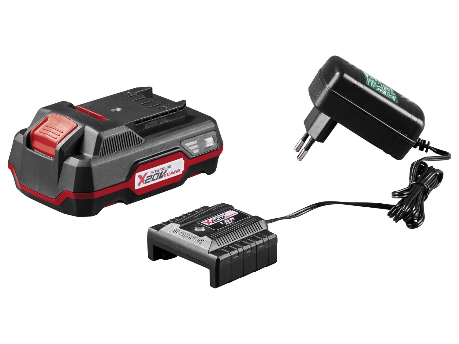 PARKSIDE® PBSSA 20-Li A1 Akkus fúró-csavarozó, 20 V, 35 Nm, 2 Ah akkumulátorral, töltővel és kofferral