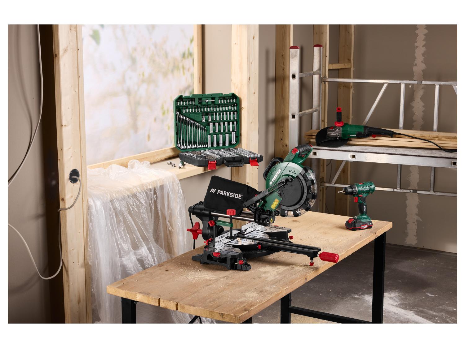 PARKSIDE® PBSSA 20-Li A1 Akkus fúró-csavarozó, 20 V, 35 Nm, 2 Ah akkumulátorral, töltővel és kofferral