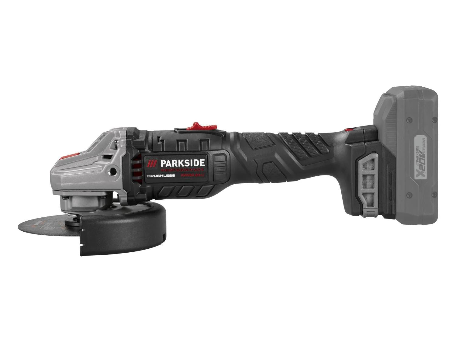 PARKSIDE PERFORMANCE® PPWSA 20-Li A1 akkus sarokcsiszoló – akkumulátor és töltő nélkül