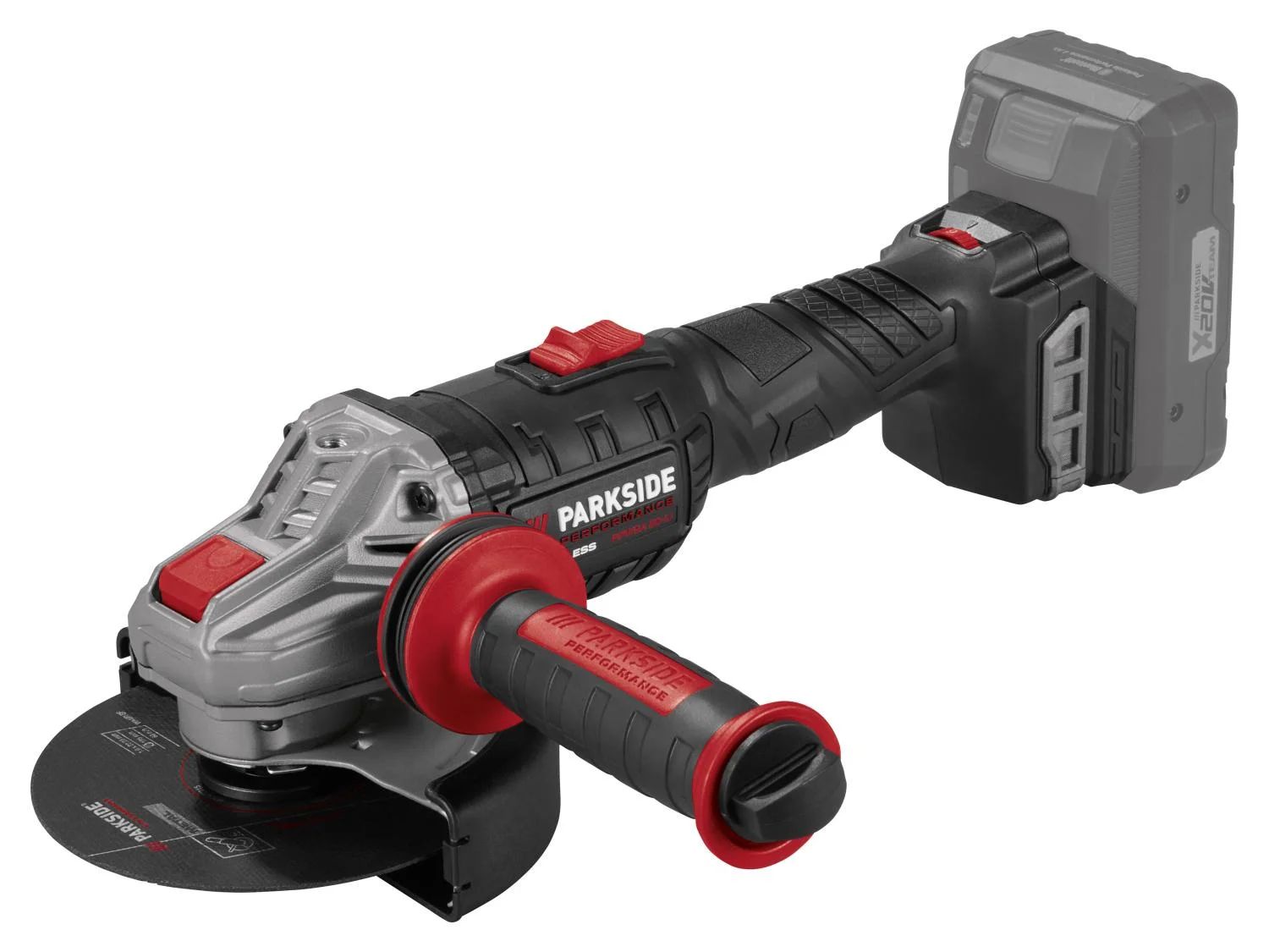 PARKSIDE PERFORMANCE® PPWSA 20-Li A1 akkus sarokcsiszoló – akkumulátor és töltő nélkül