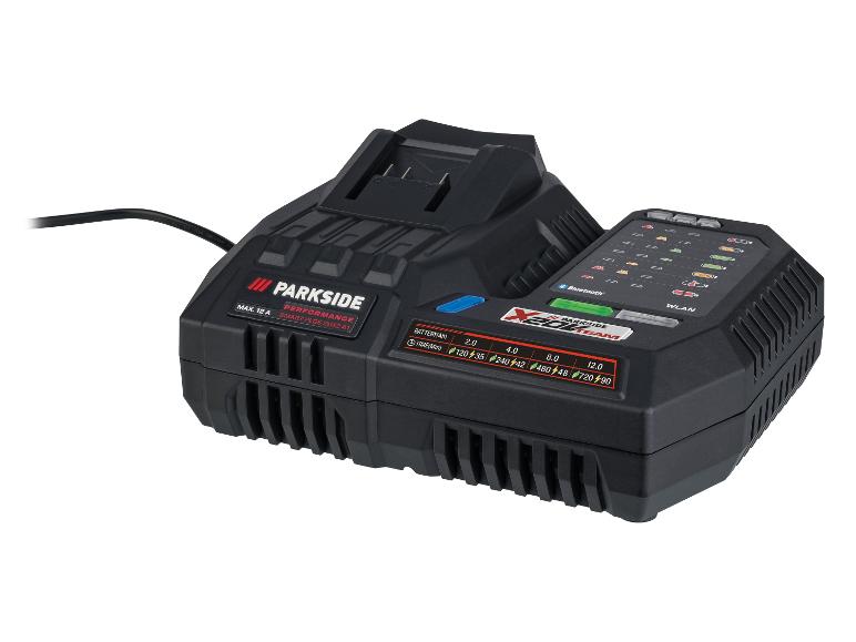 PARKSIDE PERFORMANCE® PLGS 2012 A1 Smart gyorstöltő, 20V, 12A, 300W, Wi-Fi és Bluetooth