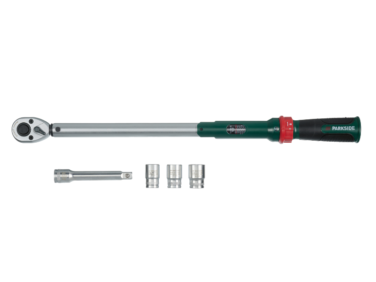 PARKSIDE® Nyomatékkulcs készlet, 1/2", 40–210 Nm, 5 részes