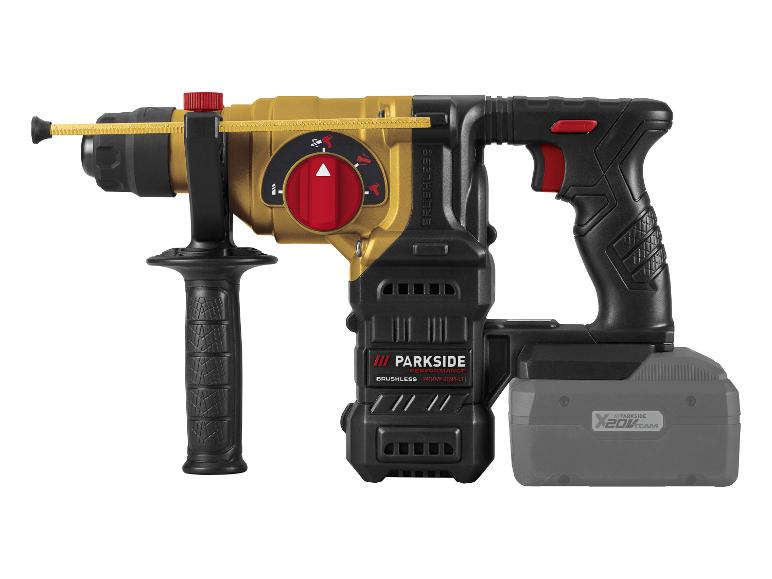 PARKSIDE PERFORMANCE® Akkumulátoros fúró-vésőkalapács, 20 V, 3 J, SDS-Plus, Brushless – PKHAP 2034-Li B1 Limited Edition – Akku nélkül