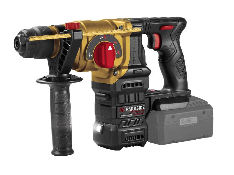 PARKSIDE PERFORMANCE® Akkumulátoros fúró-vésőkalapács, 20 V, 3 J, SDS-Plus, Brushless – PKHAP 2034-Li B1 Limited Edition – Akku nélkül