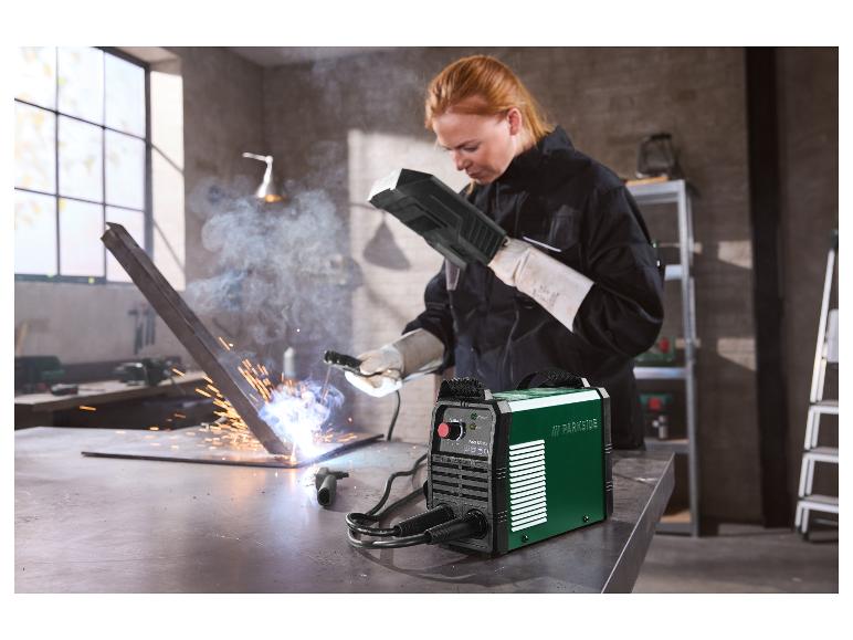 PARKSIDE® PISG 120 D5 Inverteres hegesztőgép, 120 A, MMA, 1,6–2,5 mm elektródákhoz, tartozékokkal