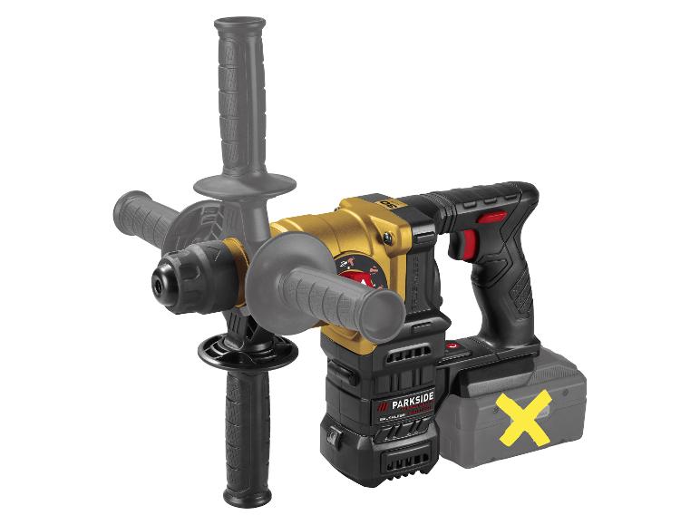 PARKSIDE PERFORMANCE® Akkumulátoros fúró-vésőkalapács, 20 V, 3 J, SDS-Plus, Brushless – PKHAP 2034-Li B1 Limited Edition – Akku nélkül