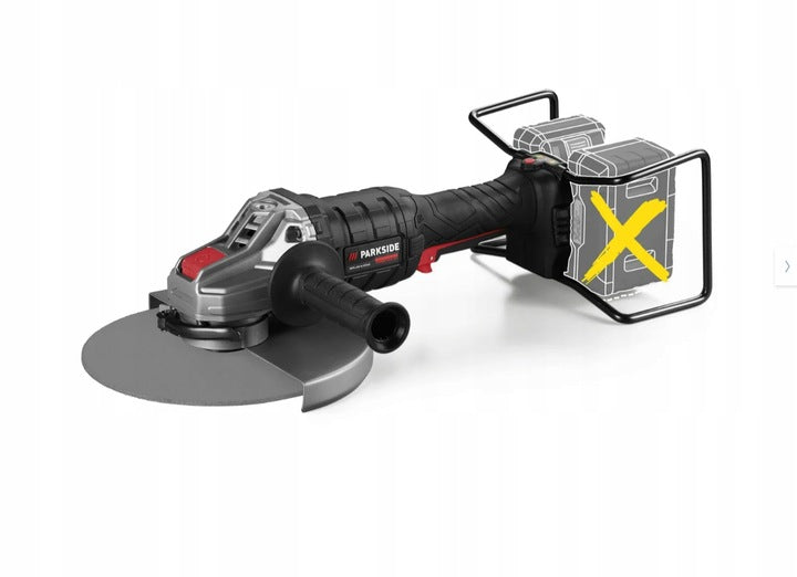 PARKSIDE® Performance PWSAP 40-Li A1 Akkumulátoros sarokcsiszoló (akku és töltő nélkül)