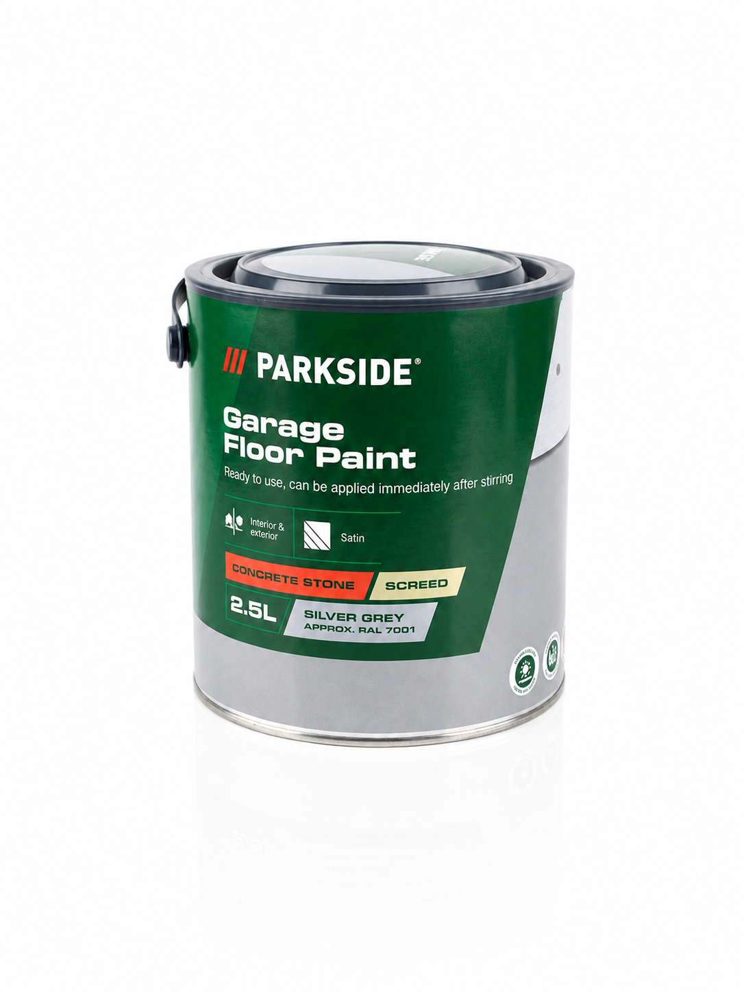 PARKSIDE® Garázspadló festék – kopásálló bevonat betonhoz (2,5 L)